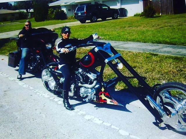 Two of our custom bikes we built