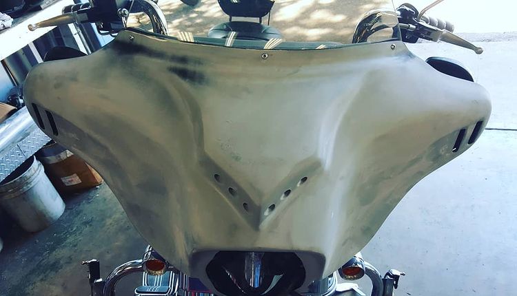 Test Fitment of a Psychotic Fairing
